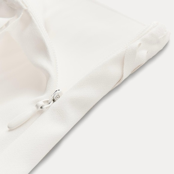 NWT ZARA FRINGED PENCIL SKIRT ZW COLLECTION - Picture 15 of 17